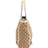Gucci Monogram GG Abbey D-Ring Tote Hobo Handbag
