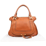 Chloé Leather Marcie Saddle Hobo Shoulder Bag