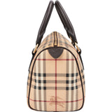 Burberry Haymarket Check Boston Handbag