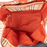 Burberry Nova-Check Monogram Haymarket Hobo Shoulder Bag