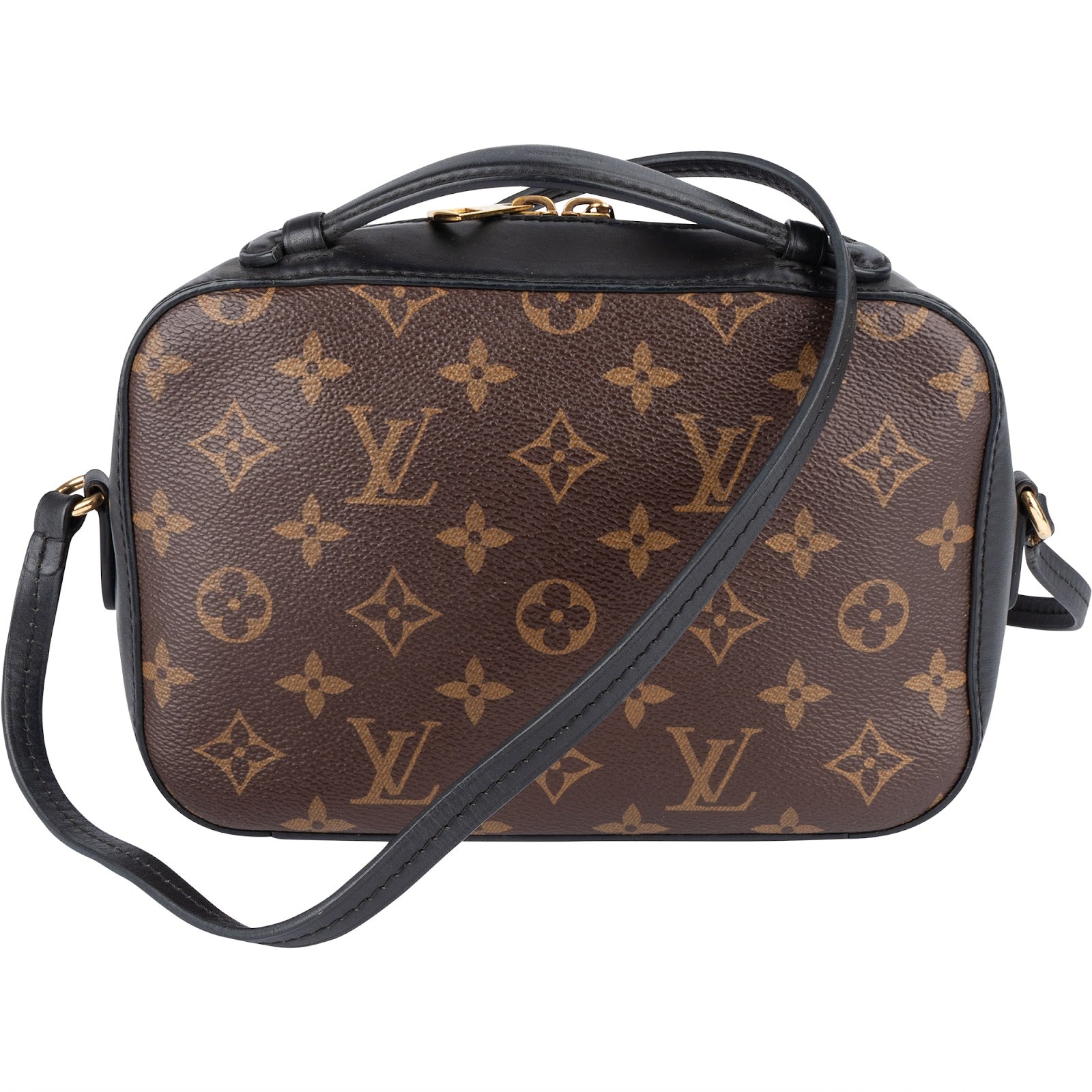 Louis Vuitton Monogram Canvas Saintonge Crossbody Bag - vintageandkickz
