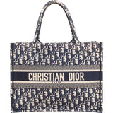 Christian Dior Trotter Monogram Oblique Jacquard  Book Tote Handbag
