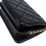 Chanel Quilted Lambskin Mini Rectangular Single Flap Crossbody Bag