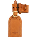 Louis Vuitton Vachetta Leather Luggage Tag Set