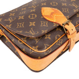 Louis Vuitton Monogram Canvas Cartouchiere MM Crossbody Bag