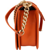 Chanel Quilted Lambskin Large Boy Single Crossbody Bag