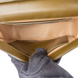 Givenchy Olive Green Calfskin Box Leather 4G Medium Crossbody Bag