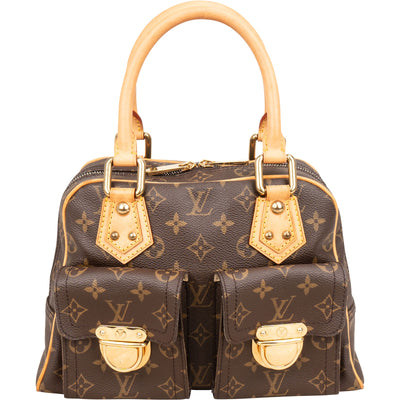 Louis Vuitton Monogram Canvas Manhattan PM Handbag