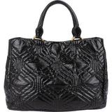 Miu Miu Quilted Nappa Leather Tote Handbag