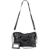 Balenciaga Noir Arena Leather City Handbag