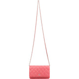 Chanel Quilted Lambskin Wallet On Chain Crossbody Bag