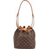 Louis Vuitton Monogram Canvas Sac Noé Petit Shoulder Bag