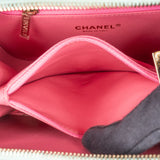 Chanel Quilted Caviar Leather Filigree Vanity Case Crossbody Bag