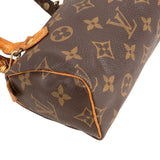 Louis Vuitton Monogram Canvas Mini Speedy Crossbody Handbag