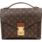 Louis Vuitton Monogram Canvas Monceau Handbag