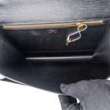 Louis Vuitton Noir Epi Leather Monceau Handbag