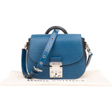 Louis Vuitton Blue Epi Leather Eden PM Crossbody Handbag