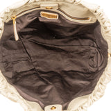 Miu Miu Vitello Lux Satchel City Handbag