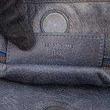 Balenciaga Grey Leather Sunday Tote Handbag