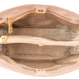 Prada Pink Saffiano Lux Leather Galleria Handbag