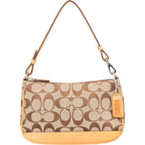 Coach Signature Monogram Pochette Handbag