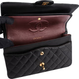 Chanel Quilted Lambskin Medium Double Flap Crossbody Bag