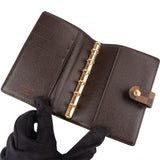 Louis Vuitton Monogram Damier Ebene Canvas Agenda PM