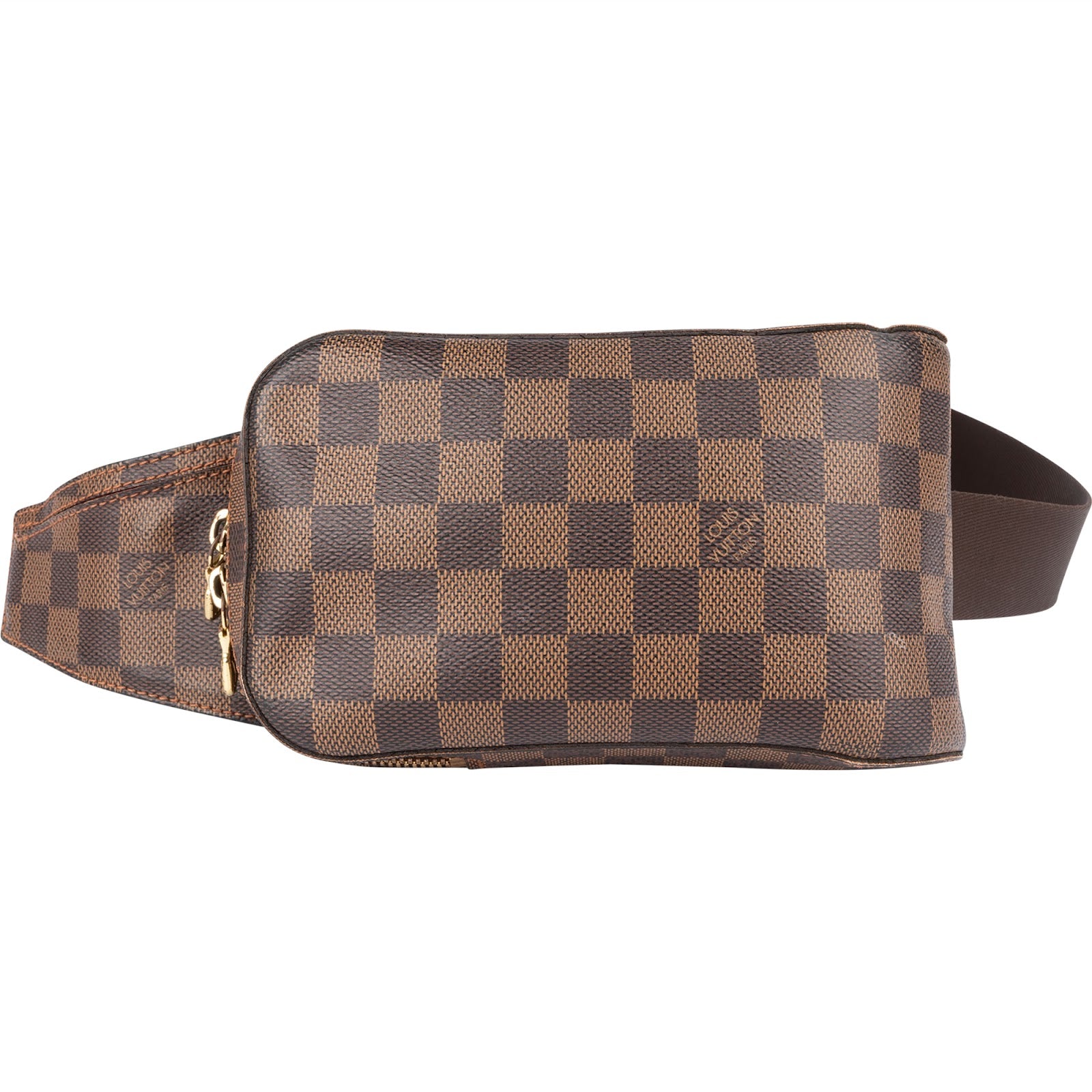 [🔄️B18 / F74] Louis Vuitton Monogram Damier Ebene Canvas Geronimos Crossbody Bag - vintageandkickz
