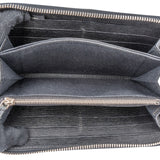 Fendi X Karl Lagerfeld K/Klassik Pins Zip Around Wallet