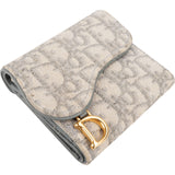 Christian Dior Trotter Monogram Saddle Compact Wallet