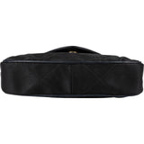 Chanel Quilted Jersey Single Flap Pouch Accessoires Shoulder Bag