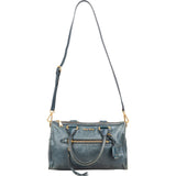 Miu Miu Vitello Shine Bowler Satchel Handbag