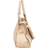 Chloé Grained Leather Marcie Satchel Handbag