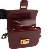 Celine Leather Horse Carriage Triomphe Shoulder Bag