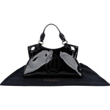 Cartier Black Patent Leather Marcello de Cartier Handbag