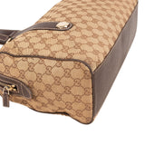 Gucci Monogram GG Canvas Boston 35 Shoulder Bag