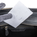 Céline Tricolor Leather Luggage Handbag