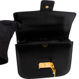 Celine Boxcalf Leather Horse Carriage Triomphe Crossbody Bag