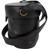 Chanel Quilted Lambskin Tassel Vanity Case Crossbody Bag