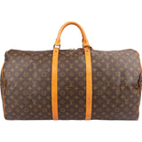 Louis Vuitton Monogram Canvas Keepall 60 Travel Bag