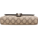 Gucci Monogram GG Supreme Canvas Dionysus Wallet On Chain Crossbody Bag