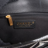 Chanel Quilted Patent Leather Top Handle Handbag