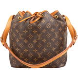 Louis Vuitton Monogram Canvas Sac Noé Petit Shoulder Bag