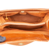 Gucci Grained Leather Large Bamboo 1967 Tote Handbag