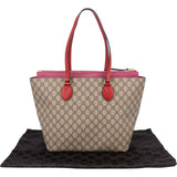 Gucci Monogram GG Supreme Linea A Shopper Handbag