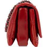 Chanel Quilted Lambskin Single Flap Crossbody Bag