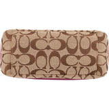 Coach Monogram Signature Demi Pouch Handbag