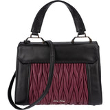 Miu Miu Matelassé Bicolor Nappa Leather Confidential Coffer Handbag