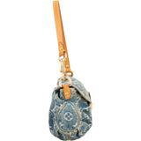 Louis Vuitton Monogram Denim Pleaty Shoulder Bag