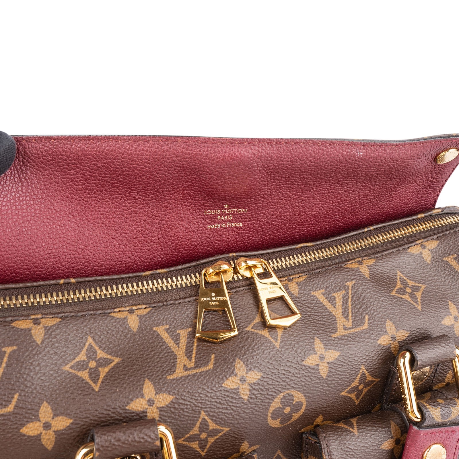 [🔄️B24 / F08] Louis Vuitton Monogram Canvas Manhattan Shoulder Bag - vintageandkickz